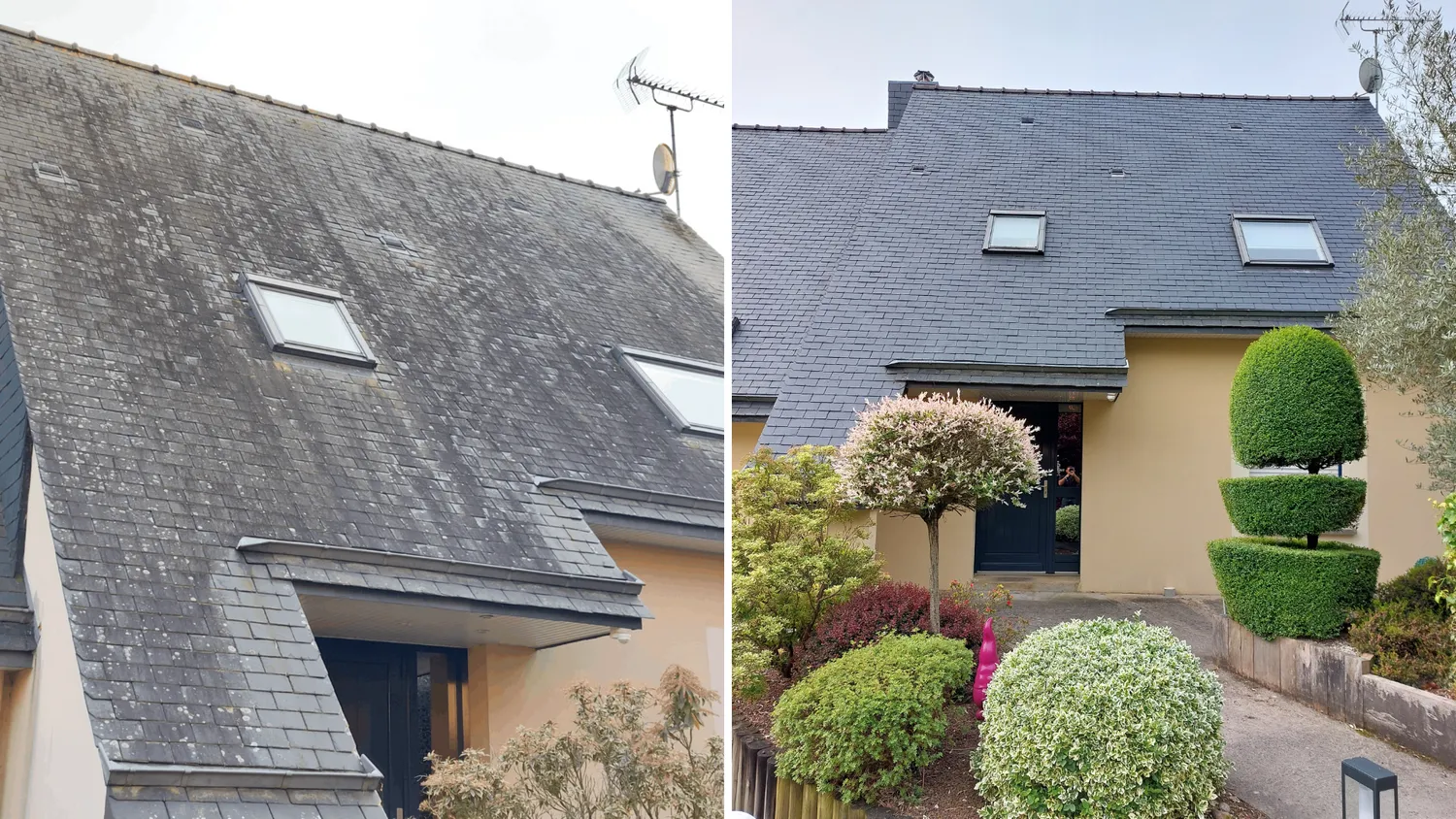 nettoyage de toiture fougeres