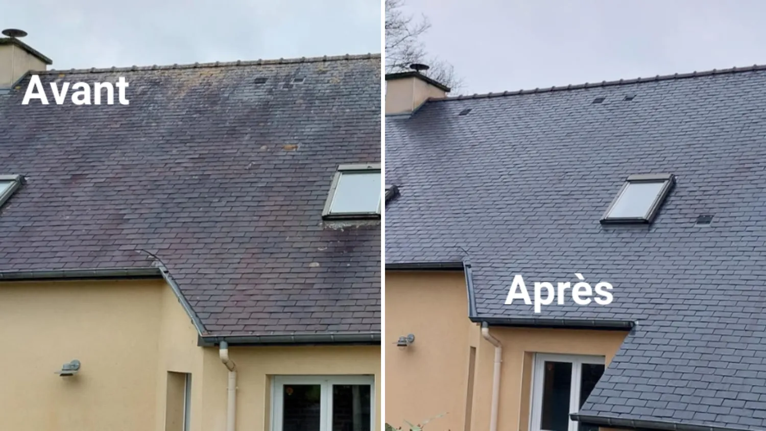 nettoyage de toiture laval